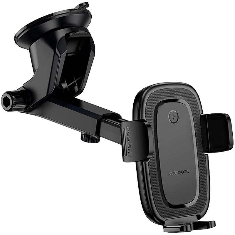 Автотримач з БЗП Borofone BH223 Follower 15W (center console) - Зображення 5