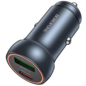 Автомобільний зарядний пристрій Borofone BZ32A Fresh PD30W+QC3.0 (1USB-A/1C)