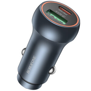 Автомобільний зарядний пристрій Borofone BZ32B Fresh PD30W+QC3.0 total 48W (1USB-A/1C)