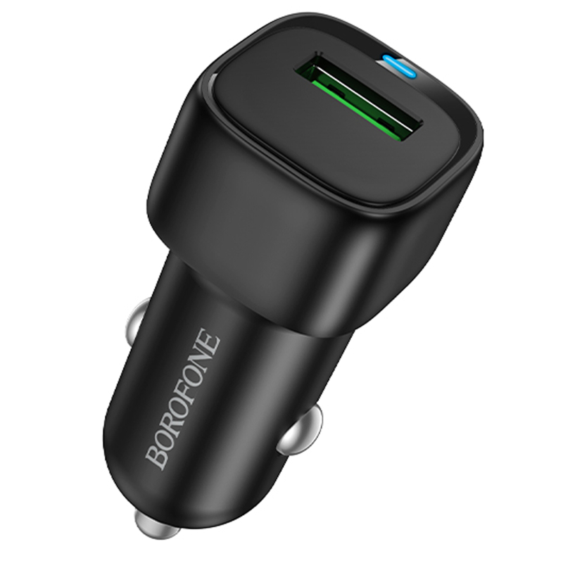 Автомобільний зарядний пристрій Borofone BZ34 Cloud QC3.0 18W (1USB-A)