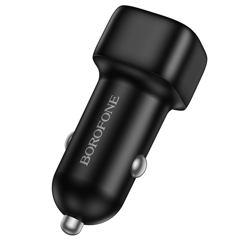 Автомобільний зарядний пристрій Borofone BZ34B Cloud PD20W+QC3.0 total 38W (1USB-A/1C) - Зображення 4