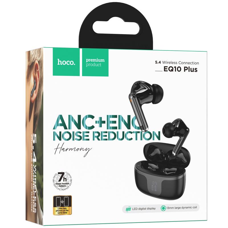 Бездротові TWS навушники Hoco EQ10 Plus Harmony ANC+ENC - Зображення 3