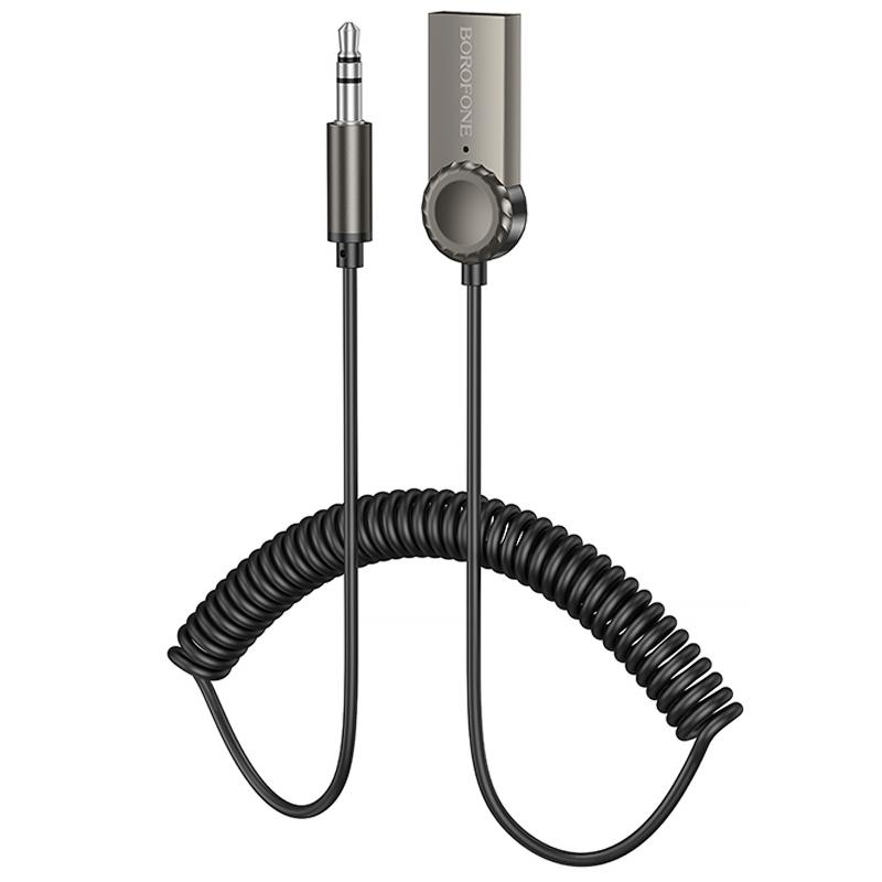 Bluetooth аудіо ресивер Borofone BC56 Peaceful (AUX 3.5mm+USB-A)