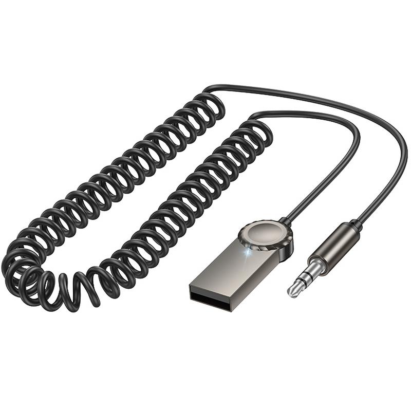 Bluetooth аудіо ресивер Borofone BC56 Peaceful (AUX 3.5mm+USB-A) - Зображення 6