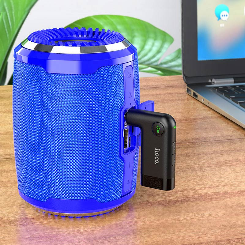 Bluetooth FM Трансмітер Hoco E53 Dawn Sound, бездротовий - Зображення 5