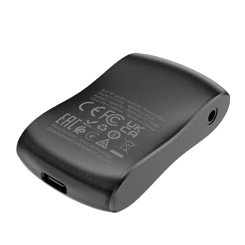 Bluetooth аудіо ресивер/трансмітер Hoco E73 Pro Journey (AUX 3.5mm) - Зображення 3