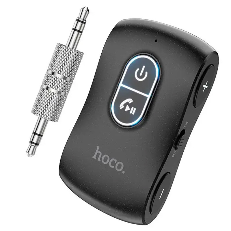 Bluetooth аудіо ресивер/трансмітер Hoco E73 Pro Journey (AUX 3.5mm) - Зображення 4