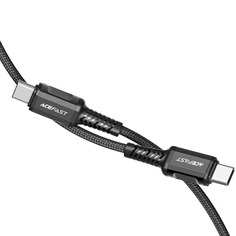 Дата кабель Acefast C1-03 Type-C to Type-C 60W (1.2m) - Зображення 2
