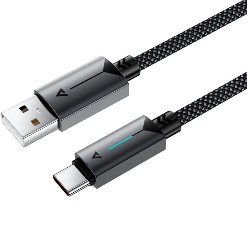 Дата кабель Acefast C19-04 USB to Type-C 3A (1.2m) - Зображення 3