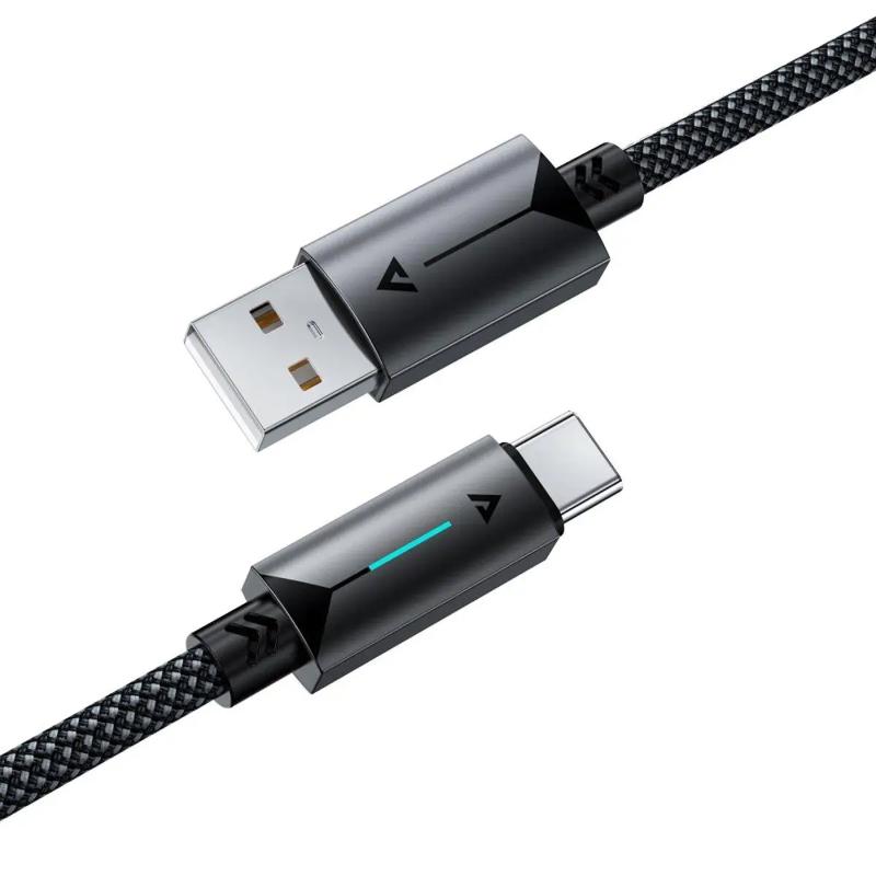 Дата кабель Acefast C19-04 USB to Type-C 3A (1.2m) - Зображення 5