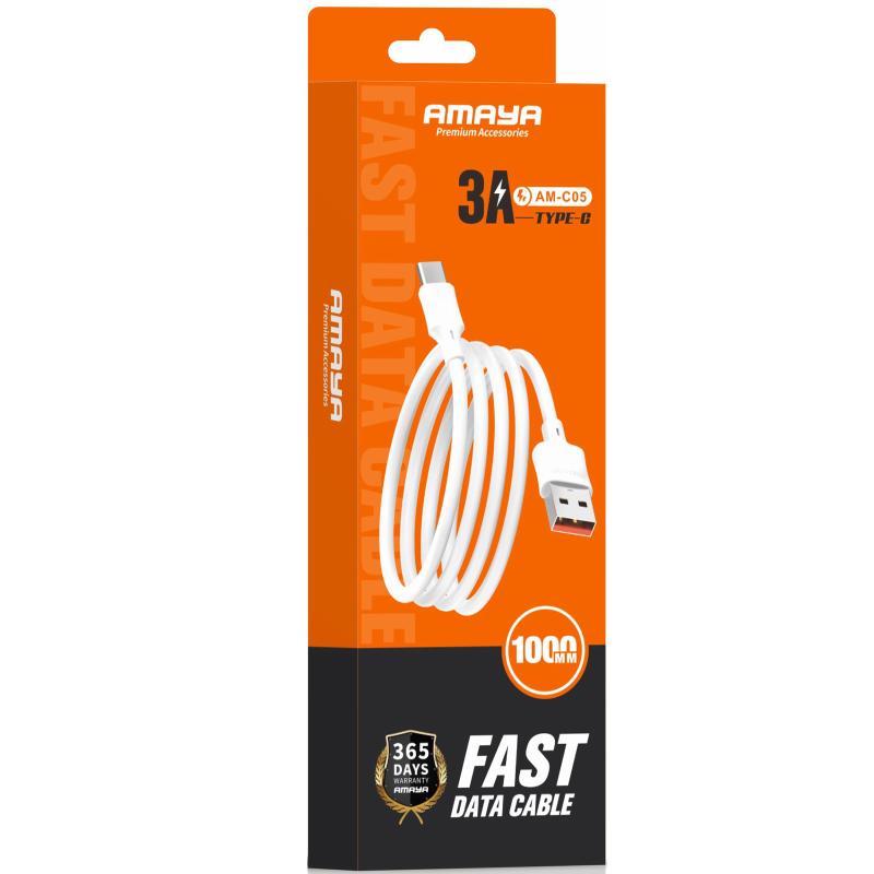 Дата кабель Amaya C05 USB to Type-C 3A (1m) - Зображення 2