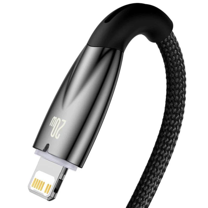 Дата кабель Baseus Glimmer Series Fast Charging Data Cable Type-C to Lightning 20W 1m (CADH000001) - Зображення 4