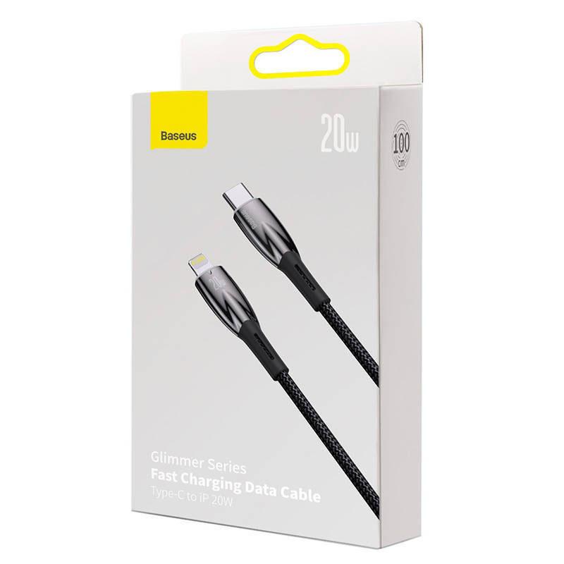 Дата кабель Baseus Glimmer Series Fast Charging Data Cable Type-C to Lightning 20W 1m (CADH000001) - Зображення 6