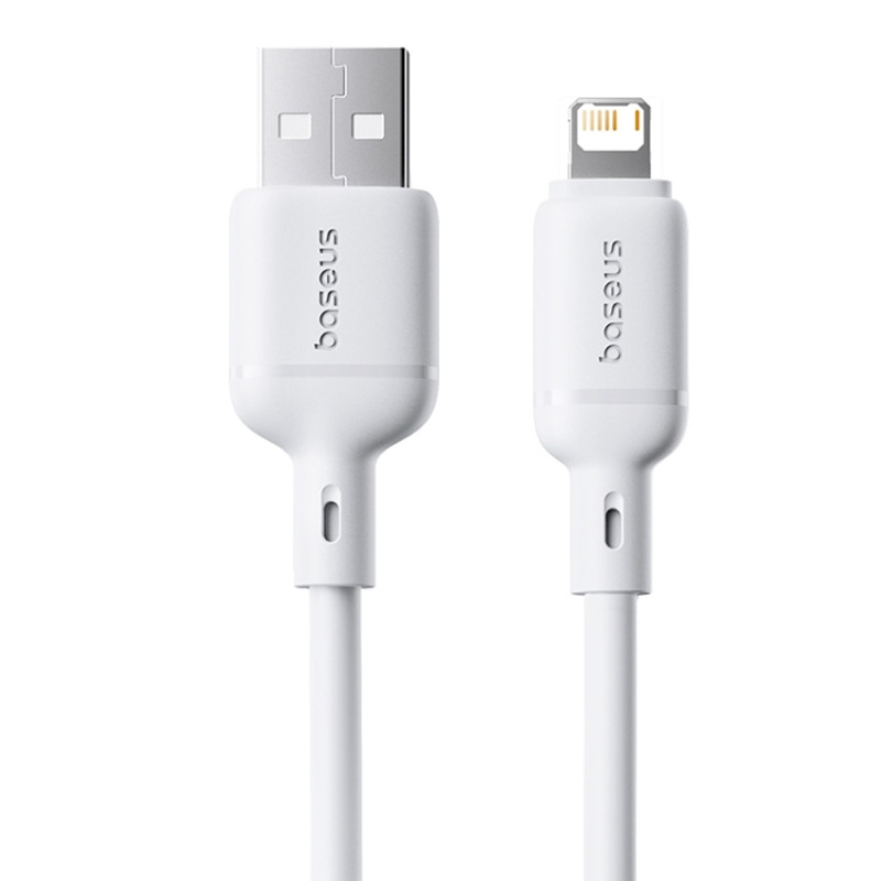 Дата кабель Baseus Silky Series OS Fast Charging USB to Lightning 2.4A (1m) (P1037770)