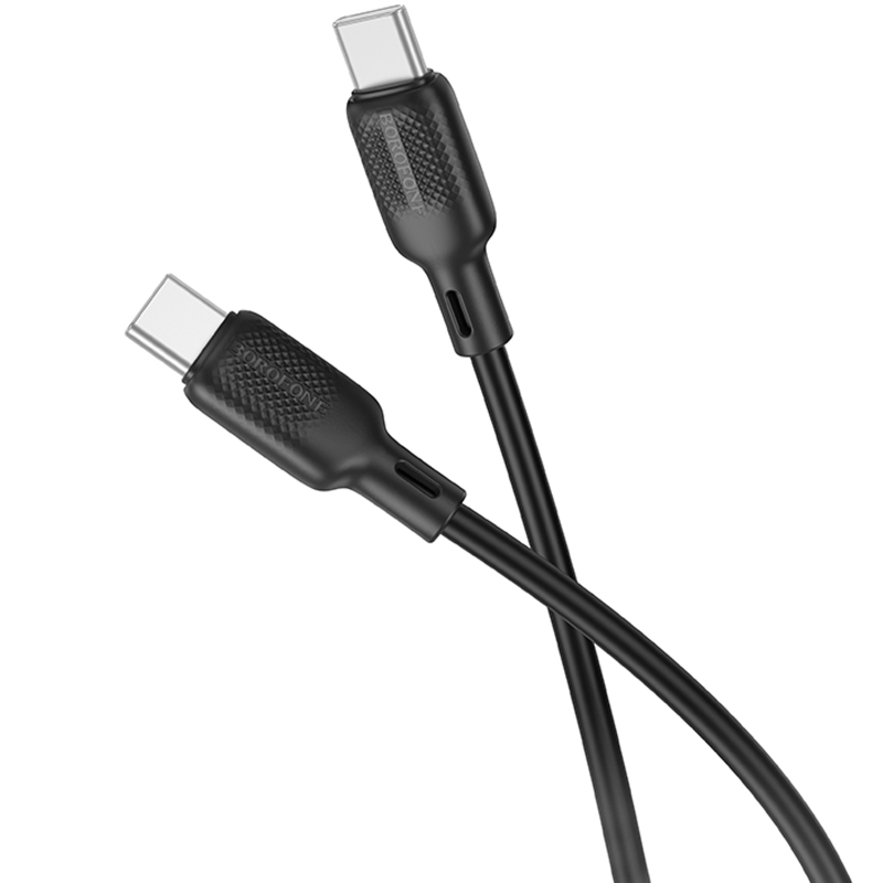 Дата кабель Borofone BX113 Lenny Type-C to Type-C 60W (1m) - Зображення 3