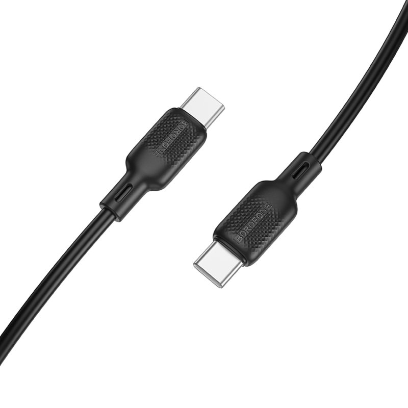 Дата кабель Borofone BX113 Lenny Type-C to Type-C 60W (1m) - Зображення 4