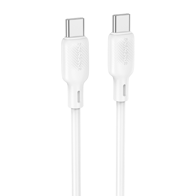 Дата кабель Borofone BX113 Lenny Type-C to Type-C 60W (1m)