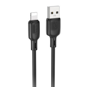 Дата кабель Borofone BX113 Lenny USB to Lightning 2.4A (1m)