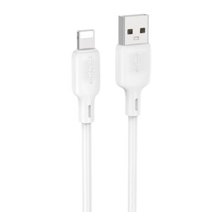 Дата кабель Borofone BX113 Lenny USB to Lightning 2.4A (1m)