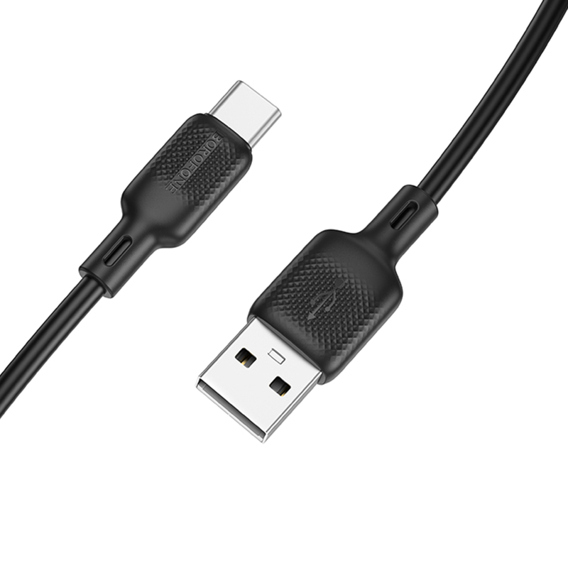 Дата кабель Borofone BX113 Lenny USB to Type-C 3A (1m) - Зображення 3