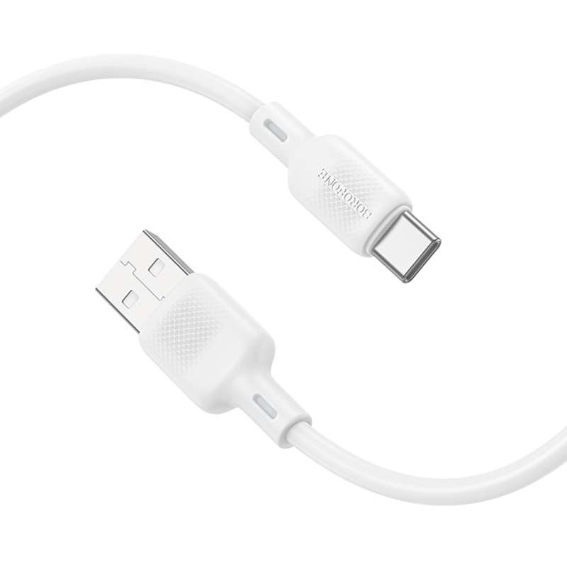 Дата кабель Borofone BX113 Lenny USB to Type-C 3A (1m) - Зображення 2