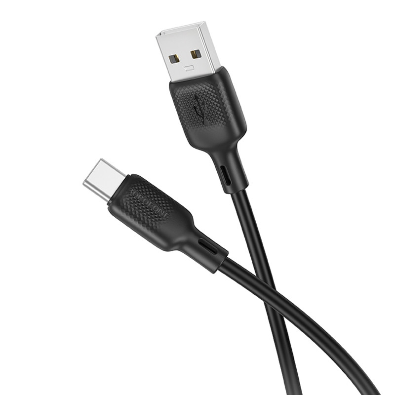 Дата кабель Borofone BX113 Lenny USB to Type-C 3A (2m) - Зображення 3