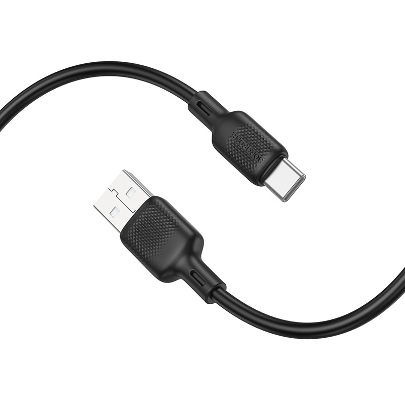 Дата кабель Borofone BX113 Lenny USB to Type-C 3A (2m) - Зображення 4