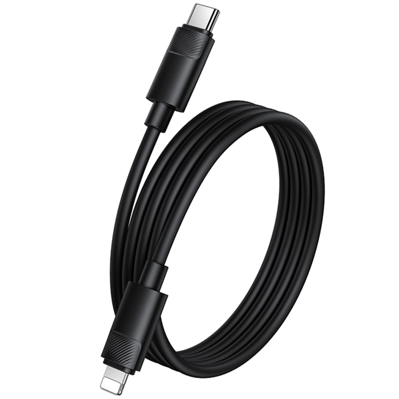 Дата кабель Borofone BX123 Leya Type-C to Lightning 30W (1m) - Зображення 3