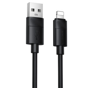 Дата кабель Borofone BX123 Leya USB to Lightning 12W (1m)