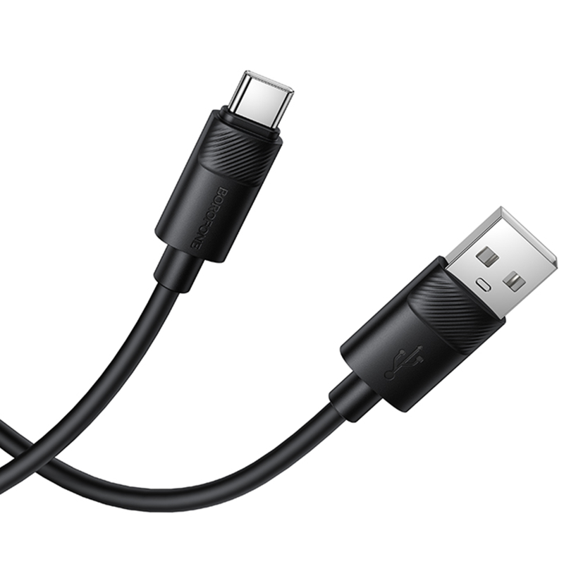 Дата кабель Borofone BX123 Leya USB to Type-C 36W (1m) - Зображення 4