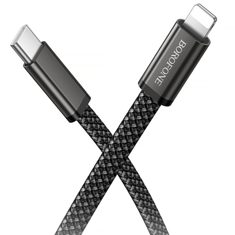 Дата кабель Borofone BX124 Peace Type-C to Lightning 30W (1m) - Зображення 3
