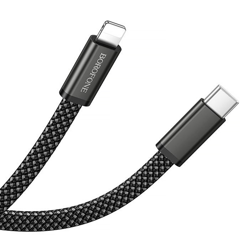 Дата кабель Borofone BX124 Peace Type-C to Lightning 30W (1m) - Зображення 5
