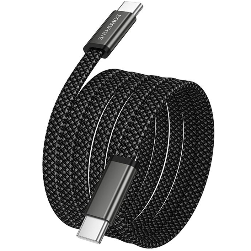 Дата кабель Borofone BX124 Peace Type-C to Type-C 60W (1m) - Зображення 6