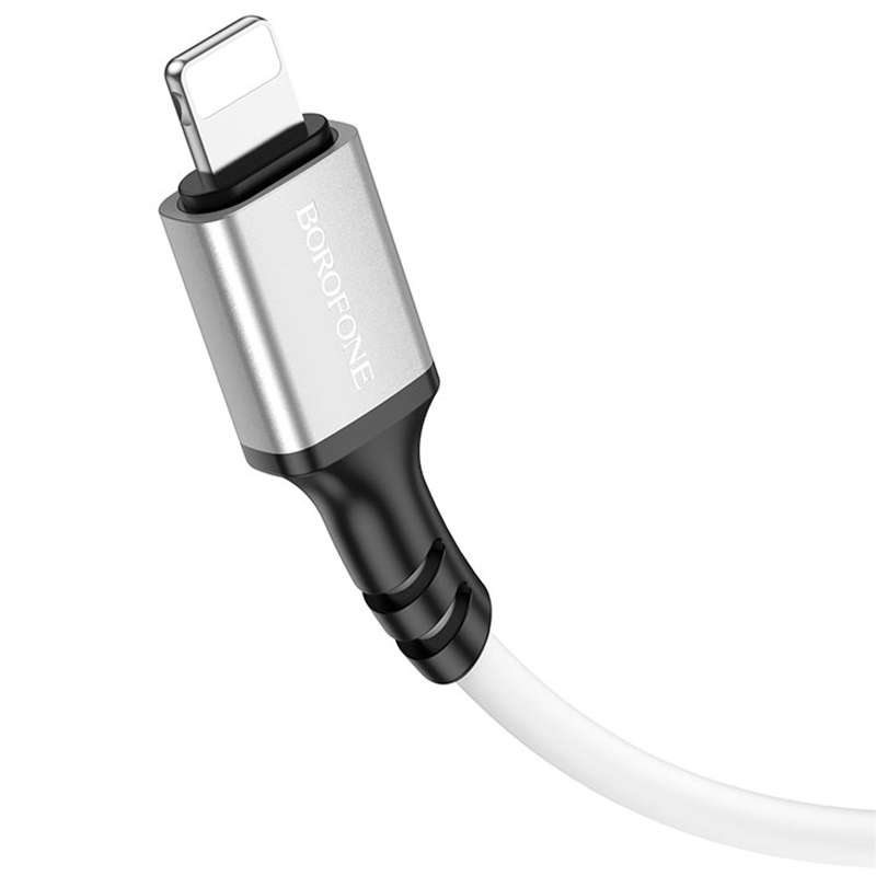 Дата кабель Borofone BX83 Famous USB to Lightning 2.4A (1m) - Зображення 3