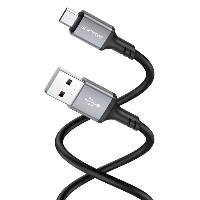 Дата кабель Borofone BX83 Famous USB to MicroUSB 2.4A (1m) - Зображення 3