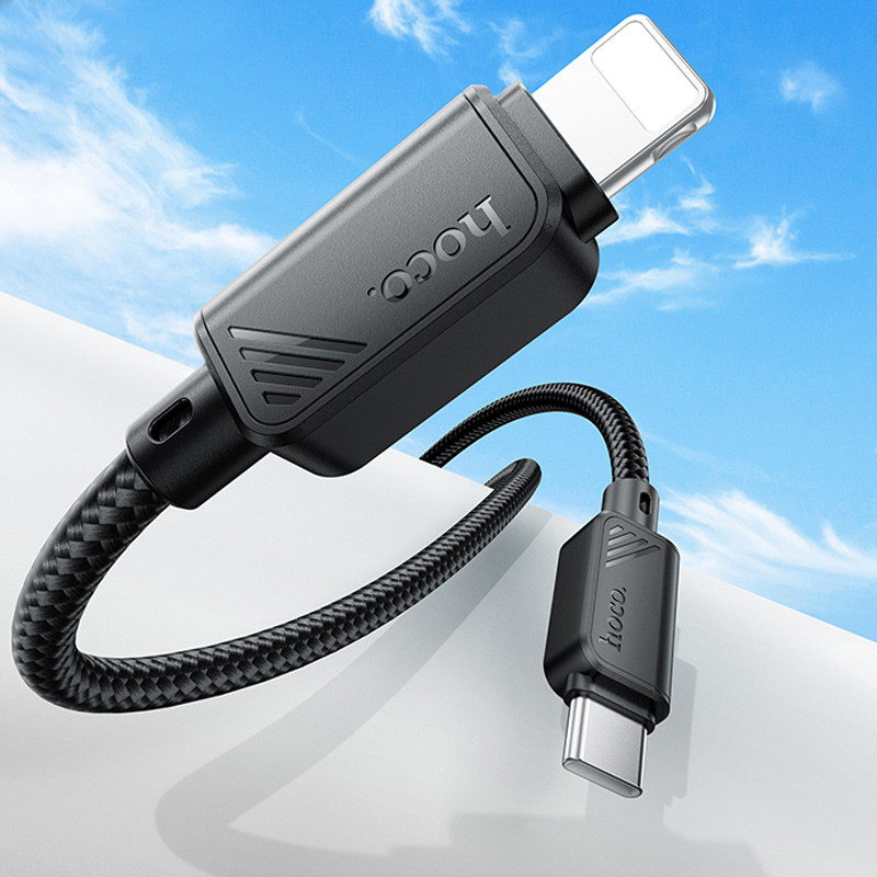 Дата кабель Hoco X113 Beneficio Type-C to Lightning (1m) - Зображення 3
