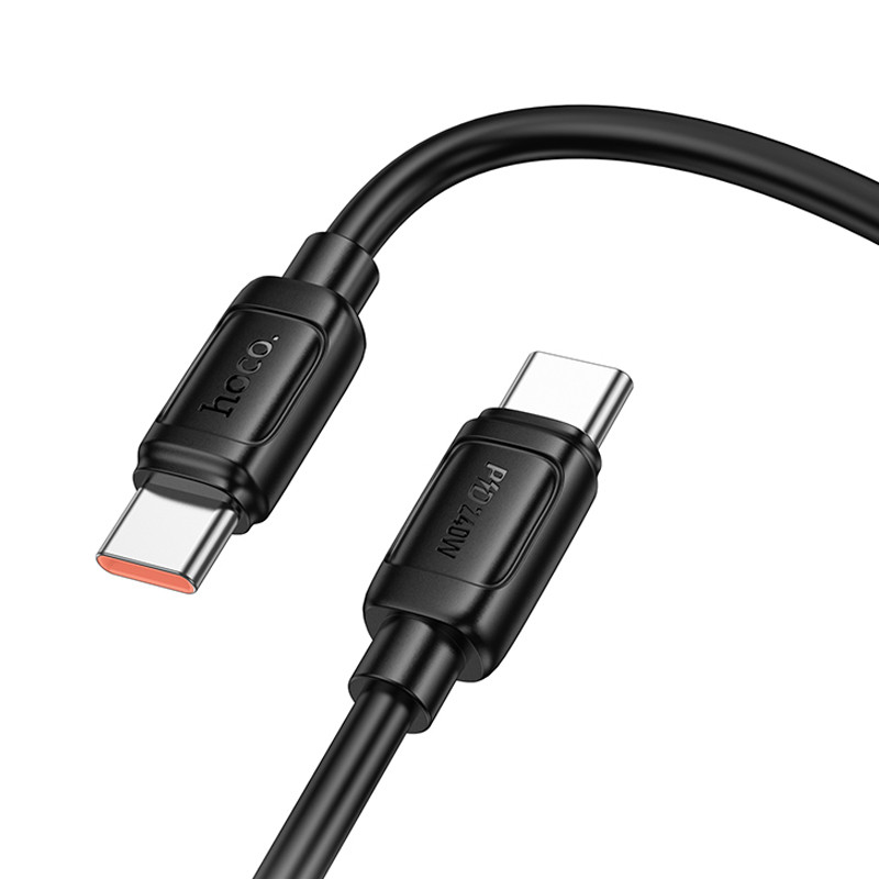Дата кабель Hoco X115 Surpass Type-C to Type-C 240W (1m) - Зображення 3