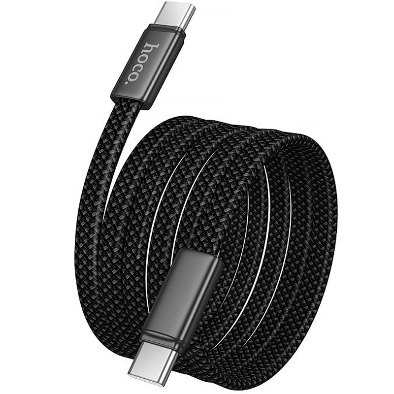 Дата кабель Hoco X125 Exceso Type-C to Type-C 60W (1m) - Зображення 3