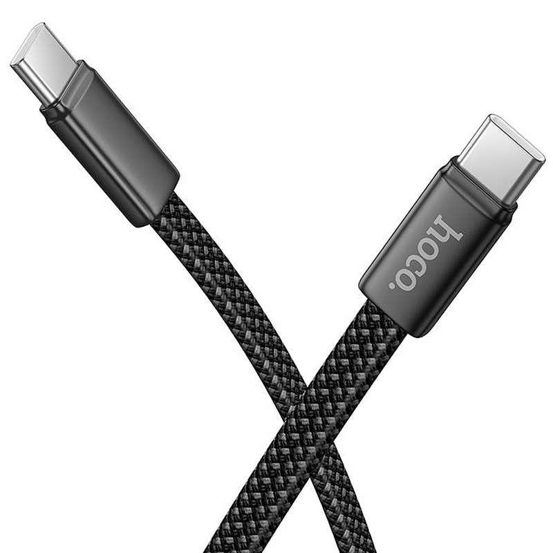 Дата кабель Hoco X125 Exceso Type-C to Type-C 60W (1m) - Зображення 4