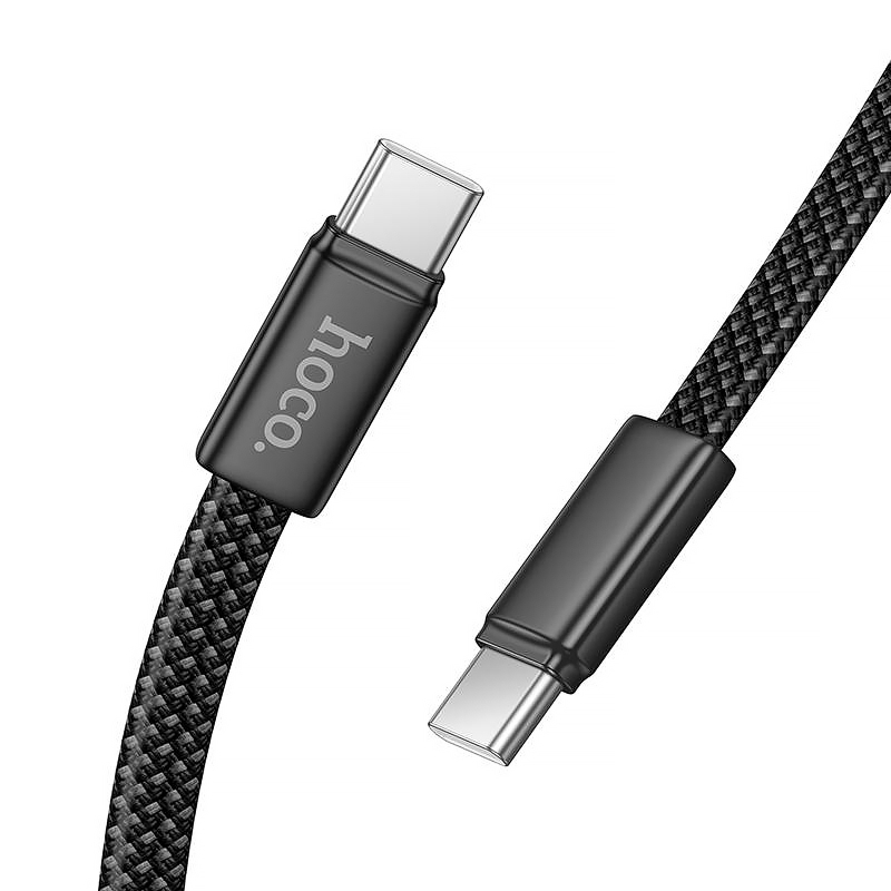 Дата кабель Hoco X125 Exceso Type-C to Type-C 60W (1m) - Зображення 5