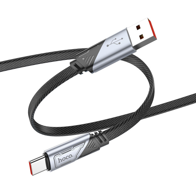 Дата кабель Hoco U119 Machine charging data USB to Type-C 5A (1.2m) - Зображення 2