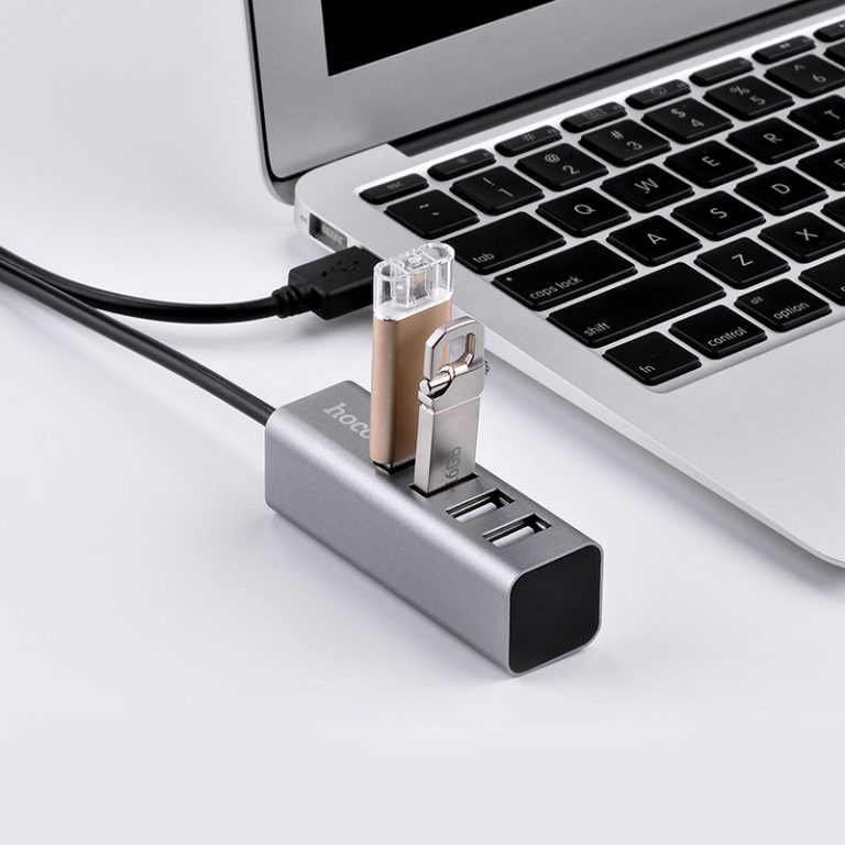 Перехідник HUB Hoco HB1 USB to USB 2.0 (4 port) (1m) - Зображення 4
