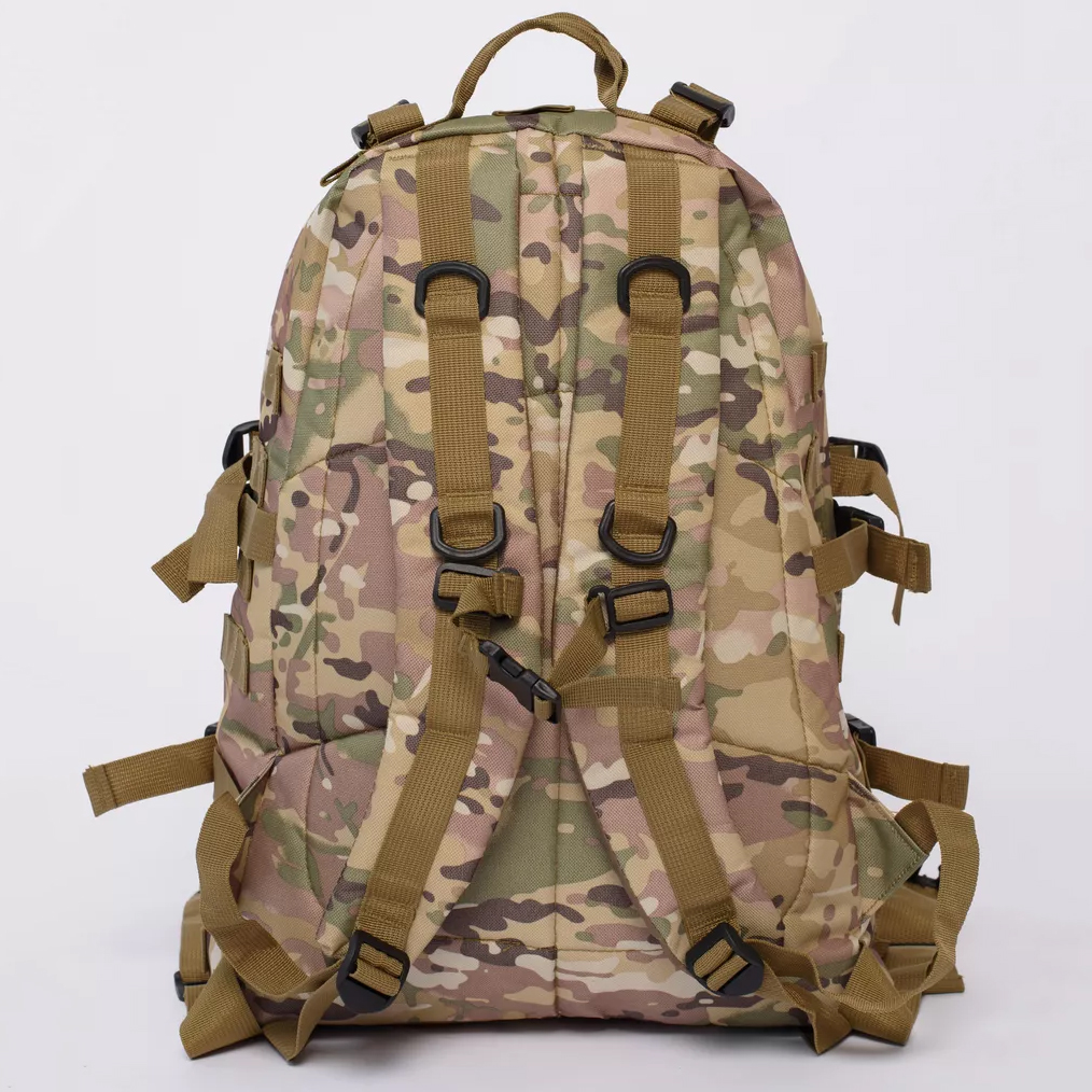 Міцний військовий рюкзак 40л Multicam з MOLLE (Cordura 600D) - Зображення 2