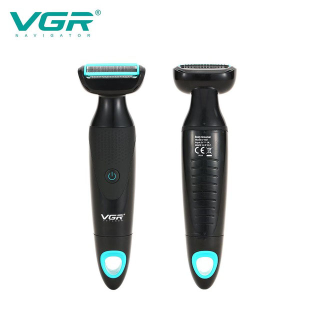 Акумуляторна електробритва для стрижки VGR V-601 від USB бритва електрична з професійною насадками - Зображення 5