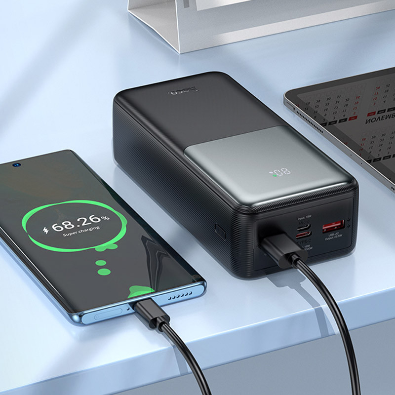 Повербанк Power Bank Hoco J136B Sirui 22.5W+PD20W 30000 mAh - Зображення 4