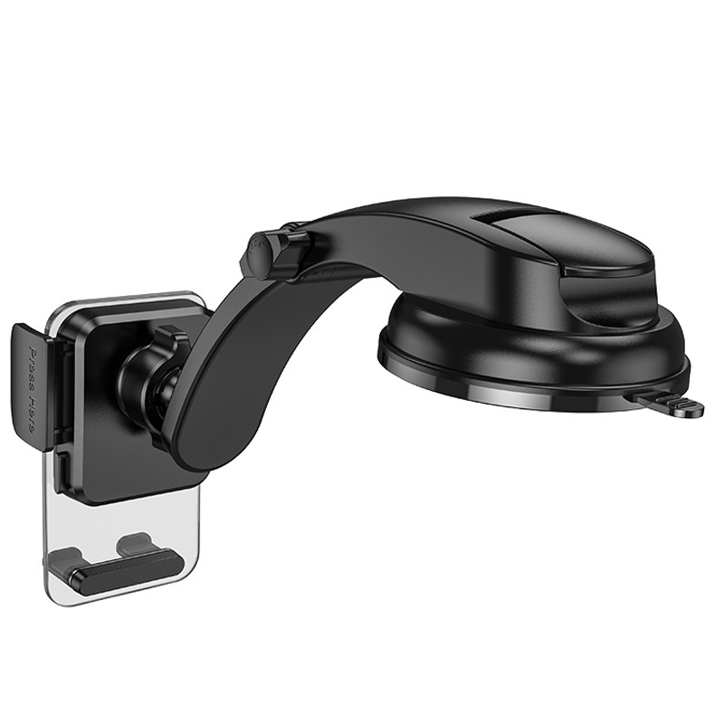 Автотримач Hoco CA118 Delicate press type (center console) - Зображення 2