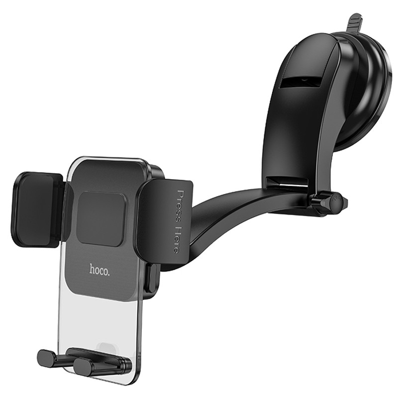Автотримач Hoco CA118 Delicate press type (center console) - Зображення 3