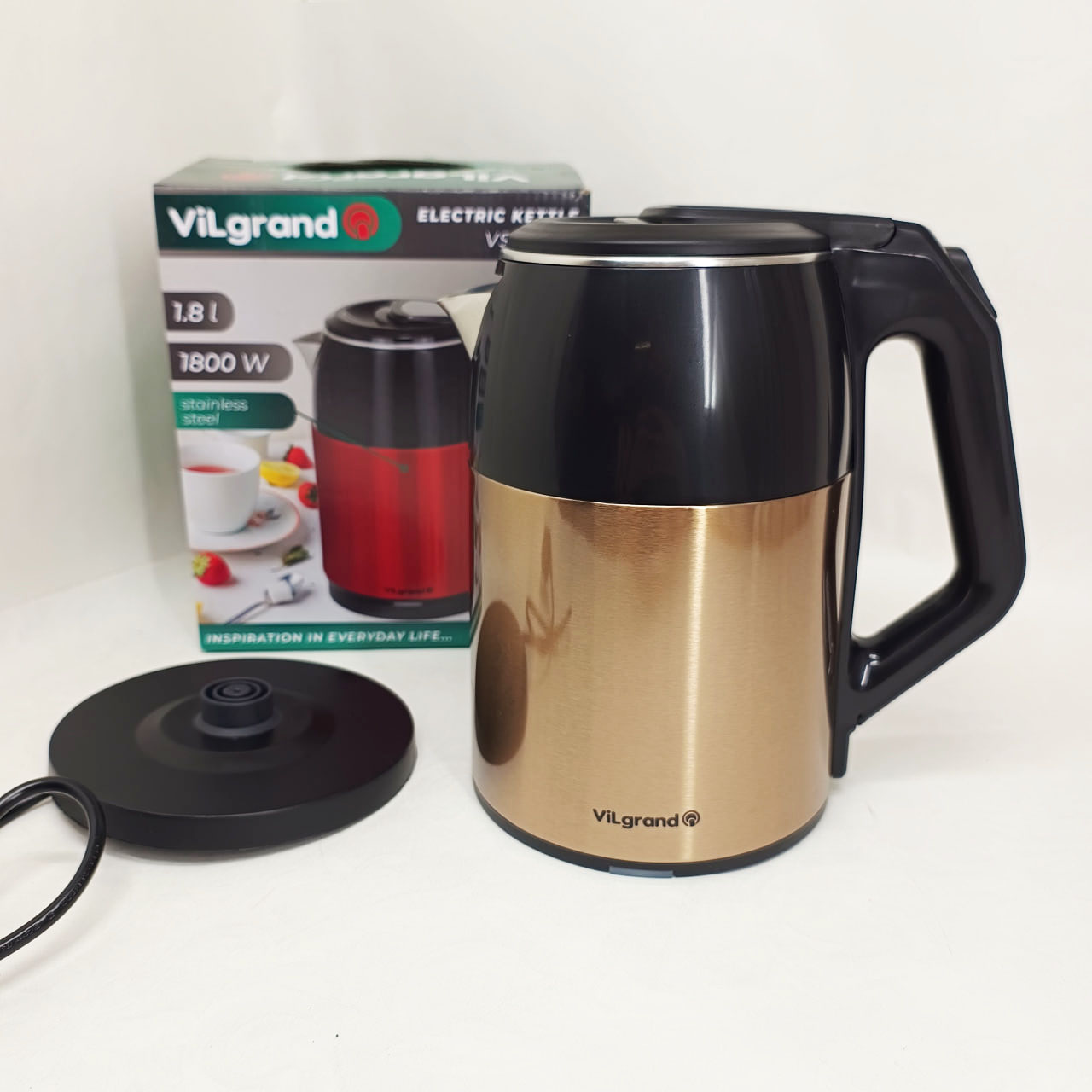Електрочайник ViLgrand VS-20216 Rose Gold 2 л - Зображення 4