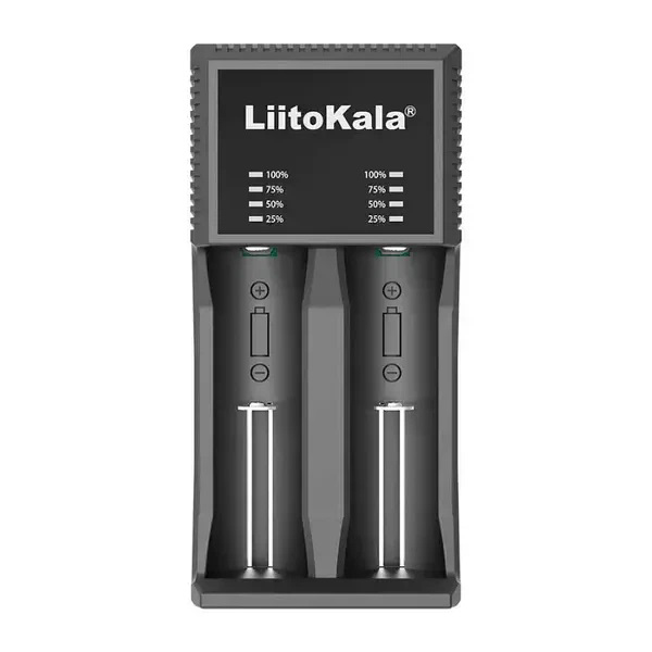 Універсальний зарядний пристрій LiitoKala Lii-PL2 EU на 2 канали - Зображення 2