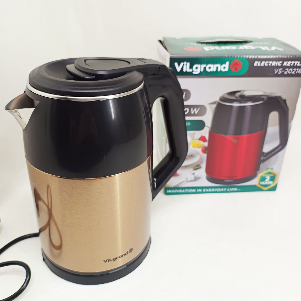 Електрочайник ViLgrand VS-20216 Rose Gold 2 л - Зображення 6